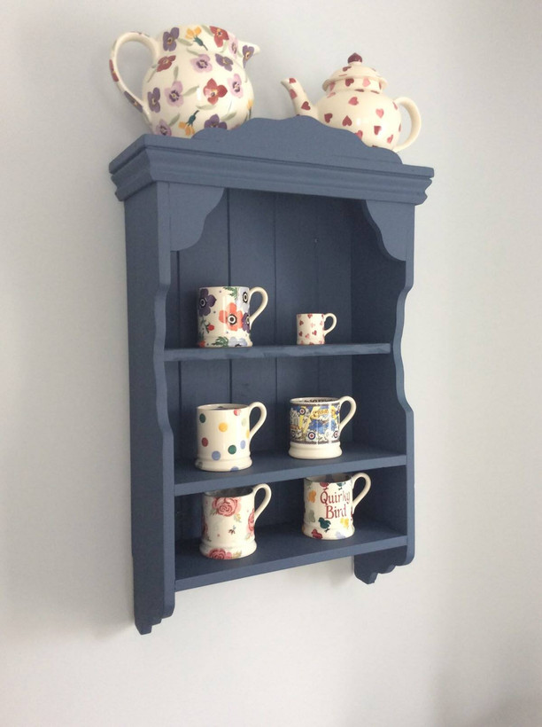 شلف دکوراتیو رنگ پلی ارتان کانو وود کد ۲ | Polyurethane Coated Shelf کلاسیک کانو وود