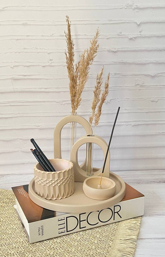 ست دکوری مینیمال سنگ مصنوعی کانو وود کد ۵ | Minimalist Stone Set دکوراسیون مدرن کانو وود