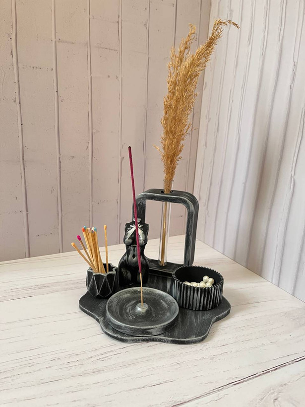 ست دکوری مینیمال سنگ مصنوعی کانو وود کد ۸ | Stone Decor Set طراحی مینیمال کانو وود