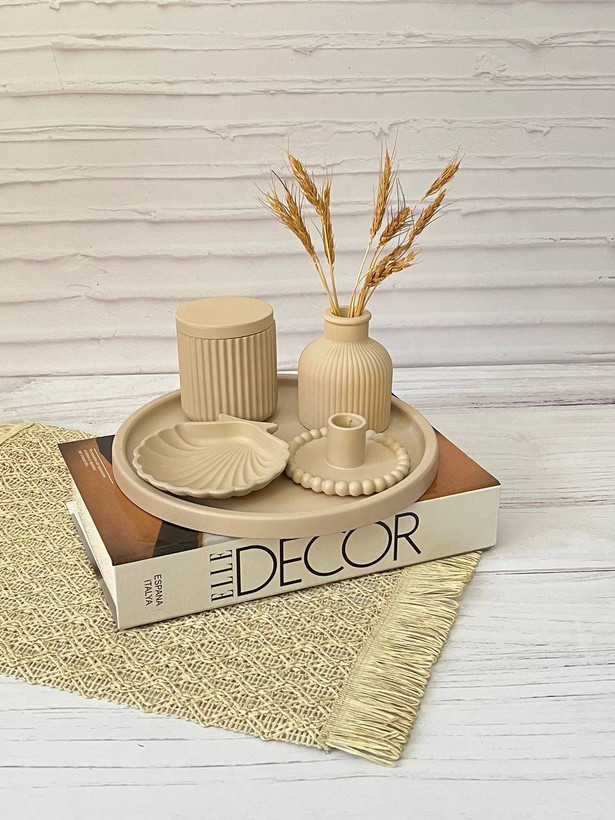 ست دکوری مینیمال سنگ مصنوعی کانو وود کد ۷ | Decorative Stone Art دکوراتیو مدرن