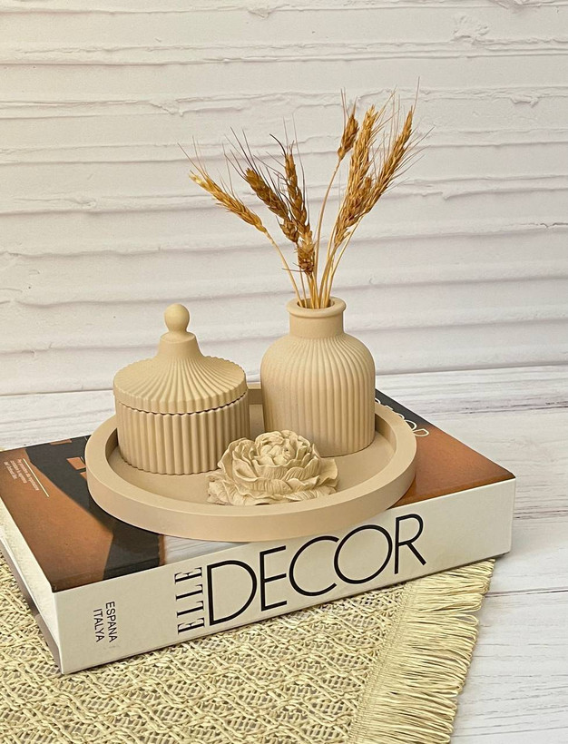 ست دکوری مینیمال سنگ مصنوعی کانو وود کد ۱۰ | Stone Art Decor مدرن و خاص