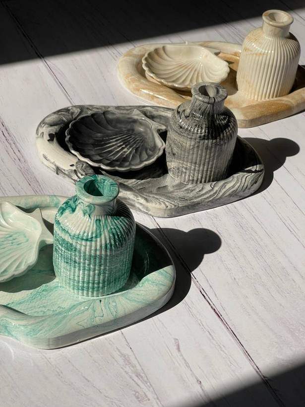 ست دکوری مینیمال سنگ مصنوعی کانو وود کد ۱۱ | Decorative Stone Set مینیمال لوکس