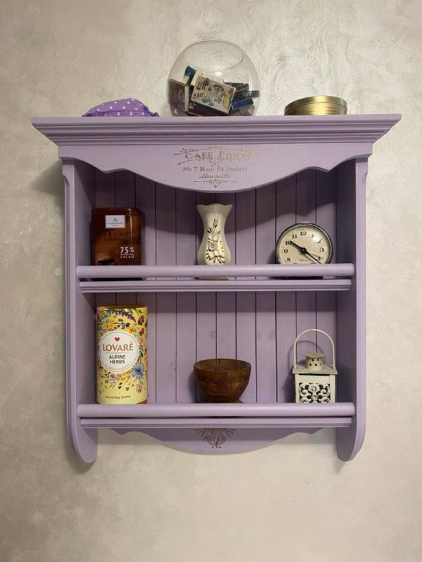 شلف دکوراتیو رنگ پلی ارتان کانو وود | Polyurethane Coated Shelf با دوام بالا